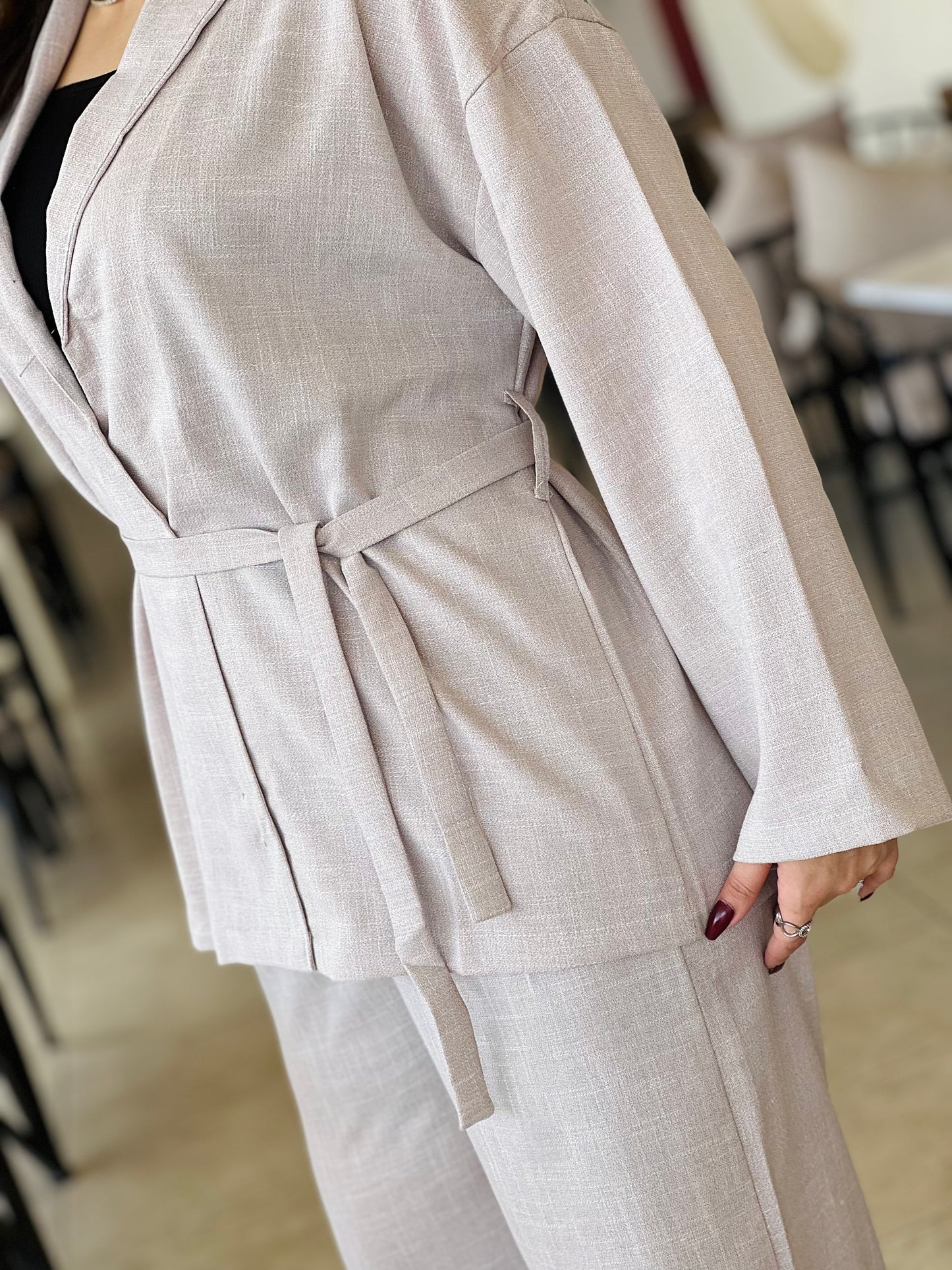 beige grace set